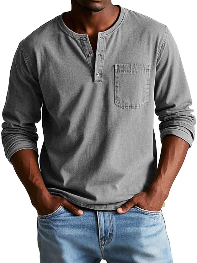 Ruben shirt grijs