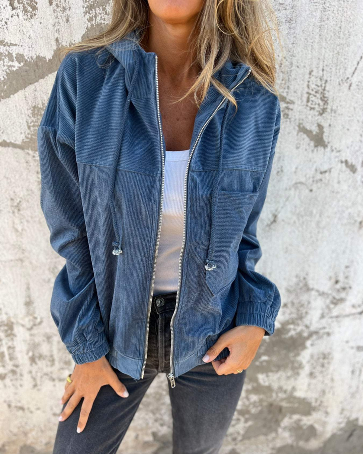 Toos corduroy vest groen
