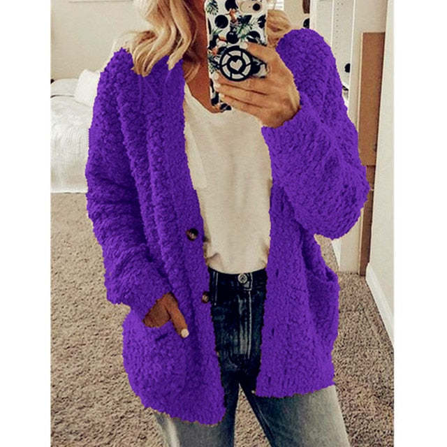 Trees Teddy Vest Lila
