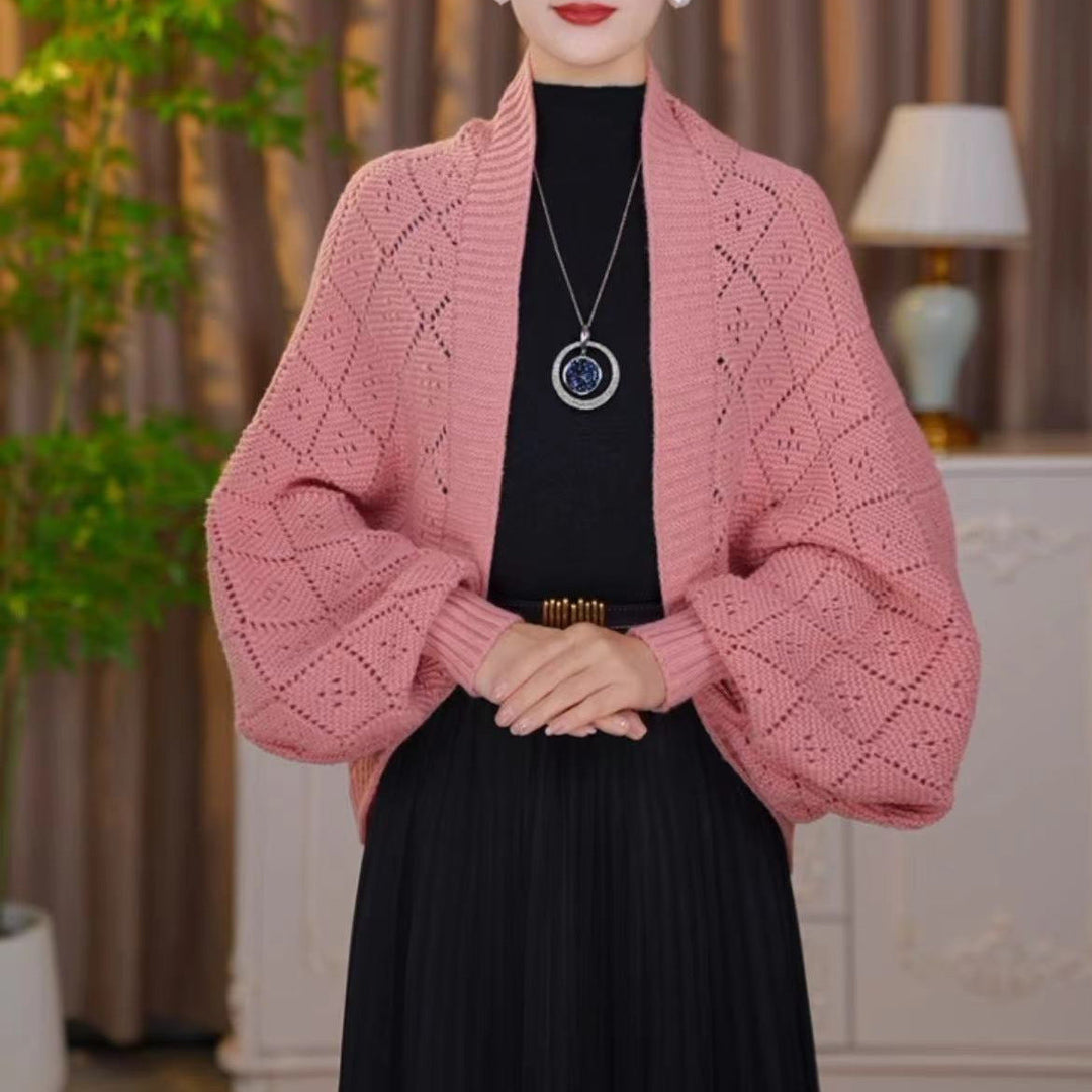 Roos Omslagvest Roze