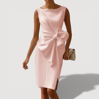 Nicole | Figuurbetonende Midi-jurk