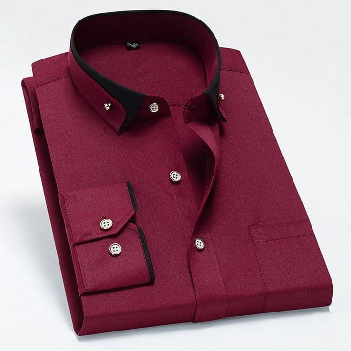 Van Elsen™ Relvaro Comfort Casual Heren Overhemd