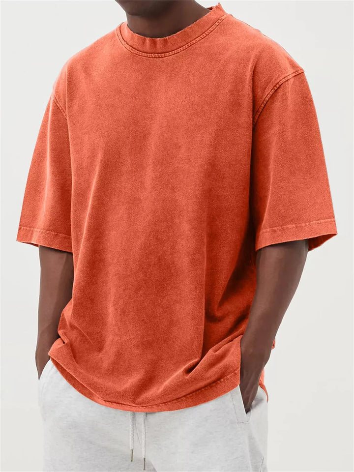 Johannes Heren T-shirt Lila