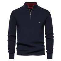 Van Elsen™ Zenviro Luxe Gebreide Zip-Up Heren Trui