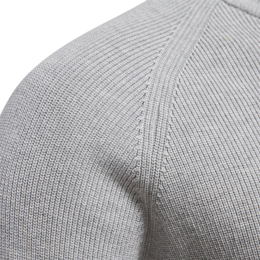 Van Elsen™ Zenviro Luxe Gebreide Zip-Up Heren Trui