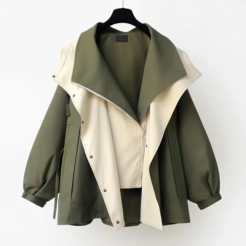 Tine windbreaker groen