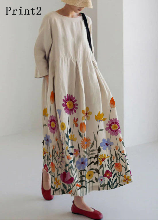 Katoenen Jurk | Patchwork Zomerjurk