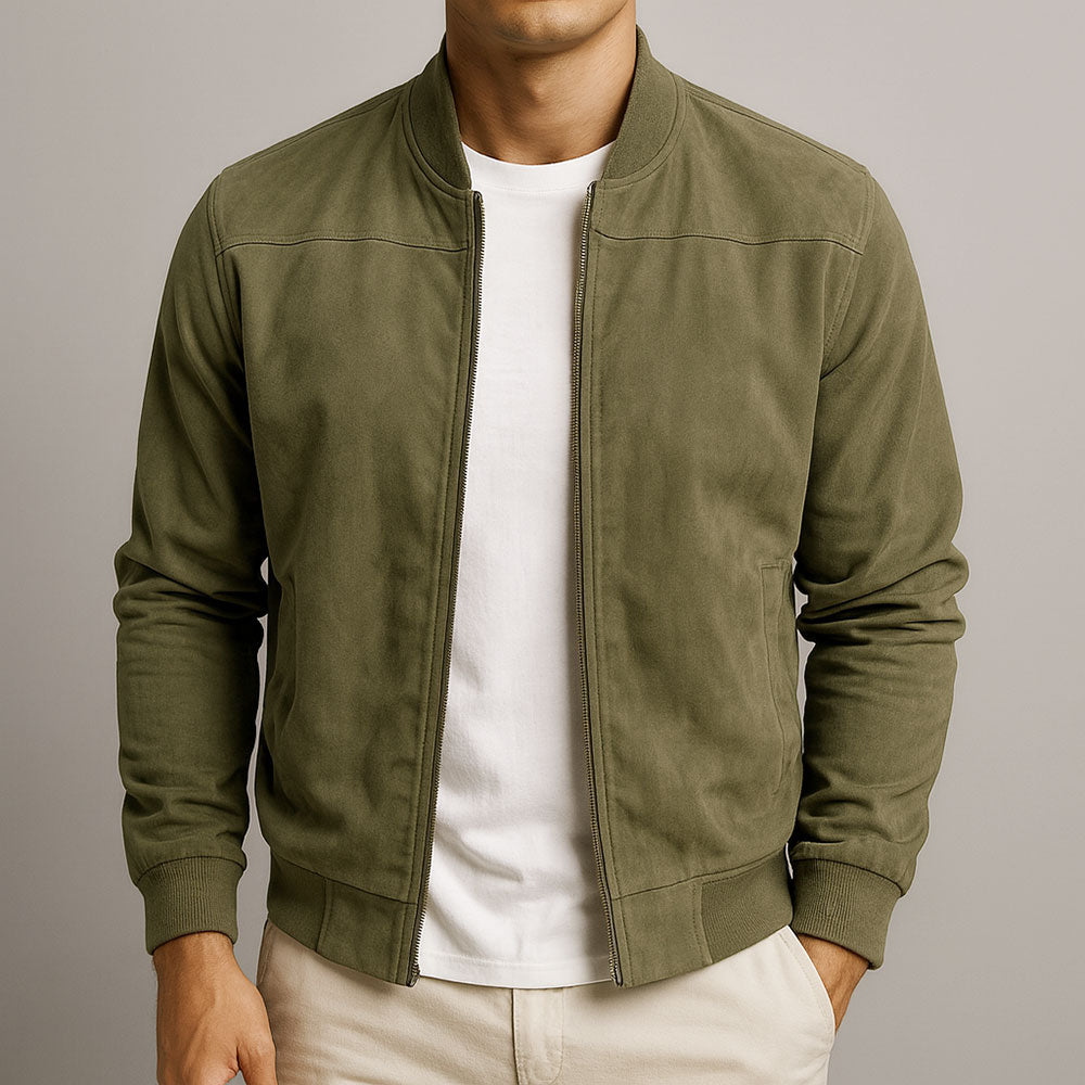 Van Elsen™ Kaltor Suede Luxe Herenjas