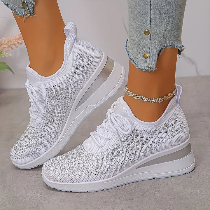 Bona Orthopedische Dames Sneakers - Wit