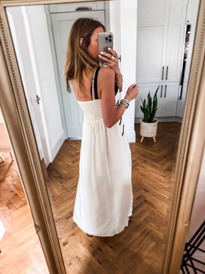 Celeste | Gevlochten Detail Maxi Jurk