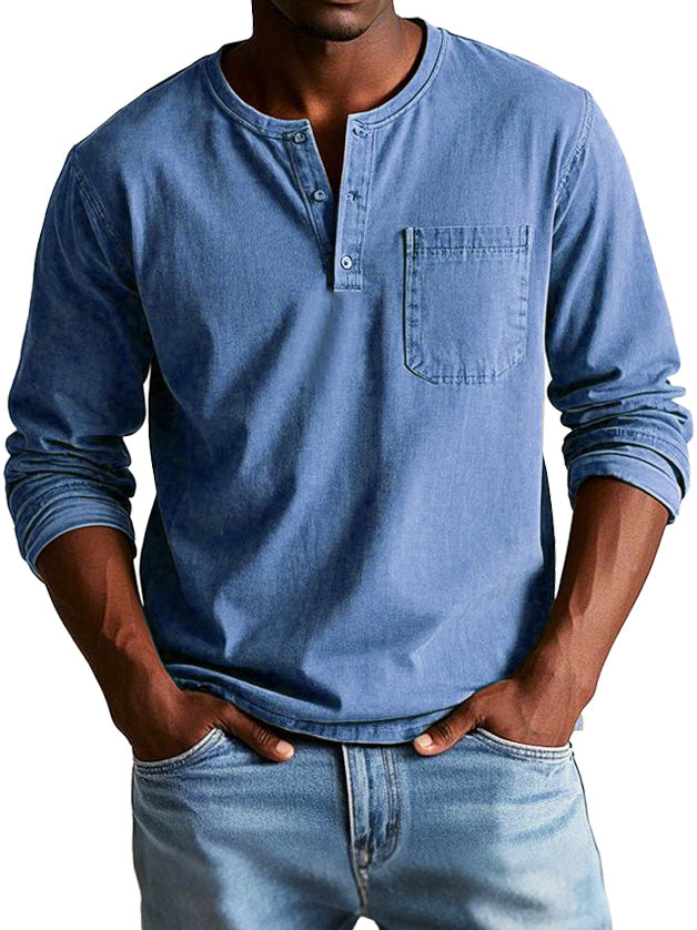 Ruben shirt blauw