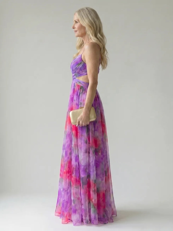 Margriet | Zachte Wikkel Maxi Jurk
