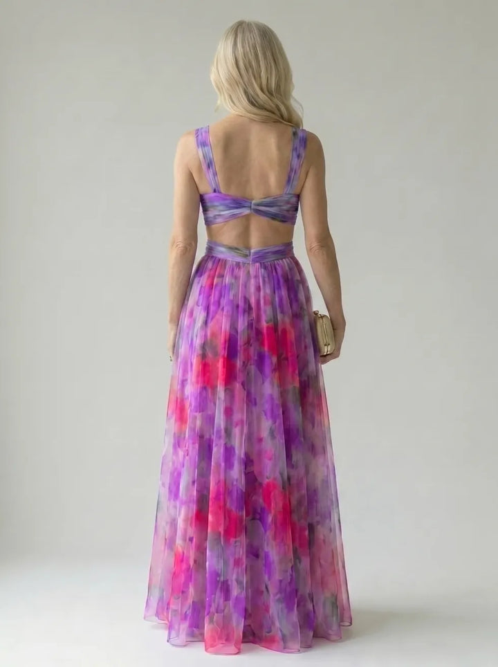 Margriet | Zachte Wikkel Maxi Jurk