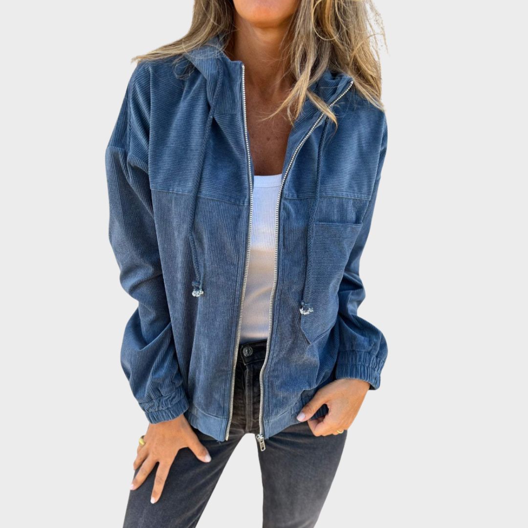 Toos corduroy vest wit