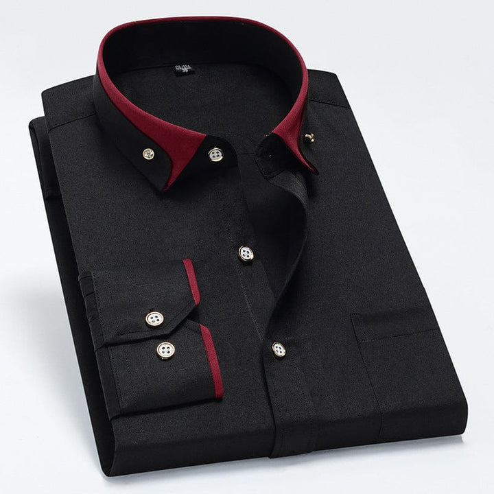Van Elsen™ Relvaro Comfort Casual Heren Overhemd