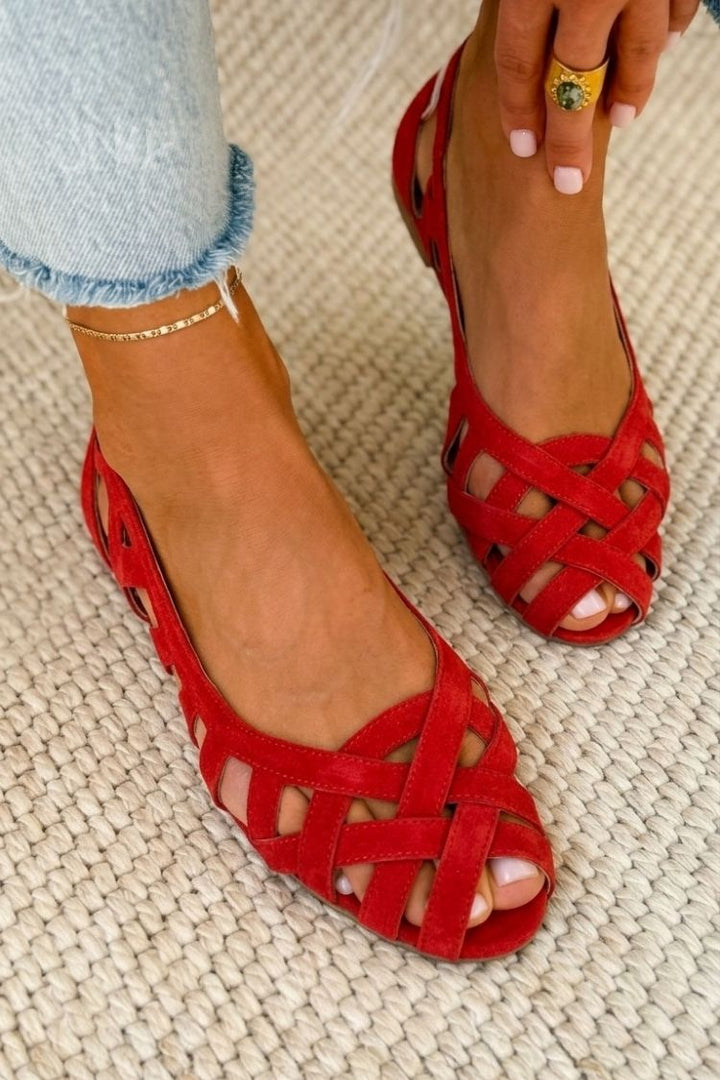 Hina Zomer Sandalen - Rood