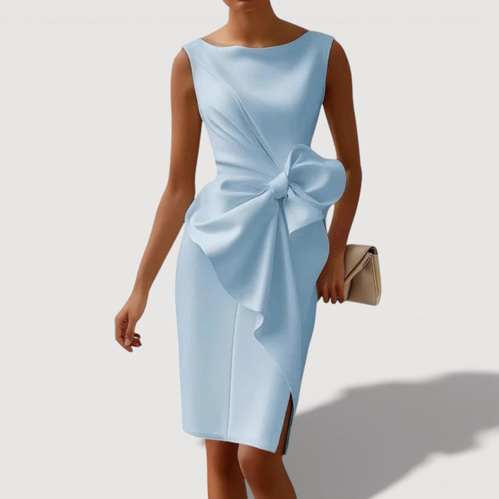 Nicole | Figuurbetonende Midi-jurk