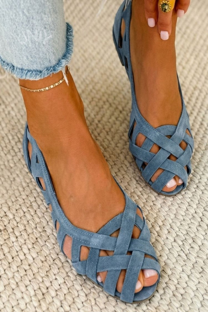 Hina Zomer Sandalen - Lichtblauw