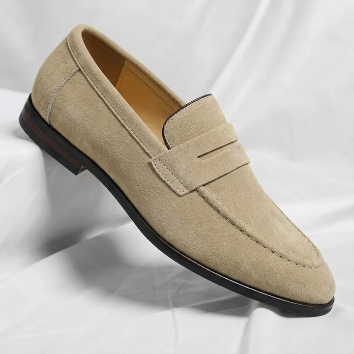 Marco Suède Loafers Zand