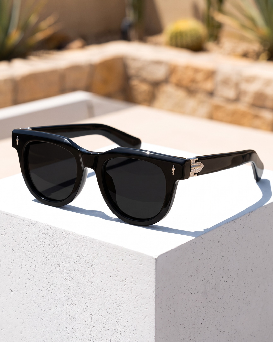 Corcino Wayfarer Onyx Zwart