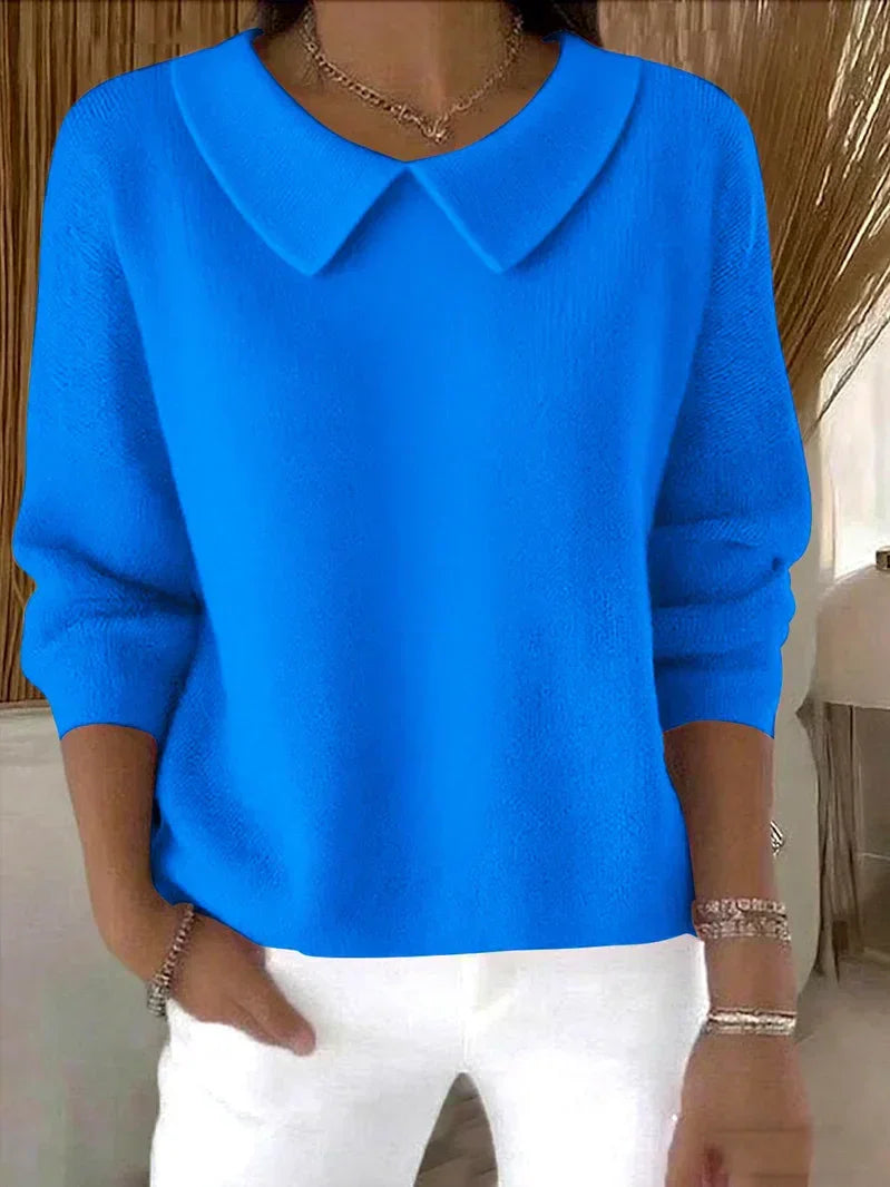 Greet trui blauw