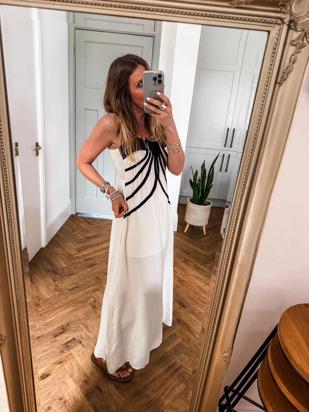 Celeste | Gevlochten Detail Maxi Jurk