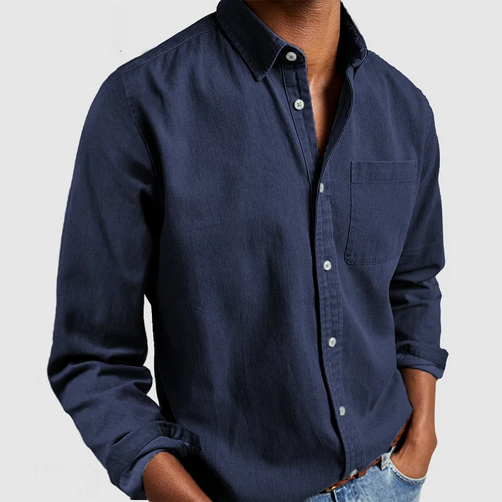Van Elsen™ Renzo Comfort Casual Heren Overhemd