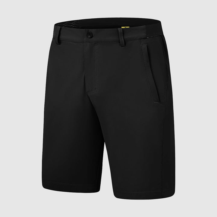 Stretch Golfshorts - Zwart