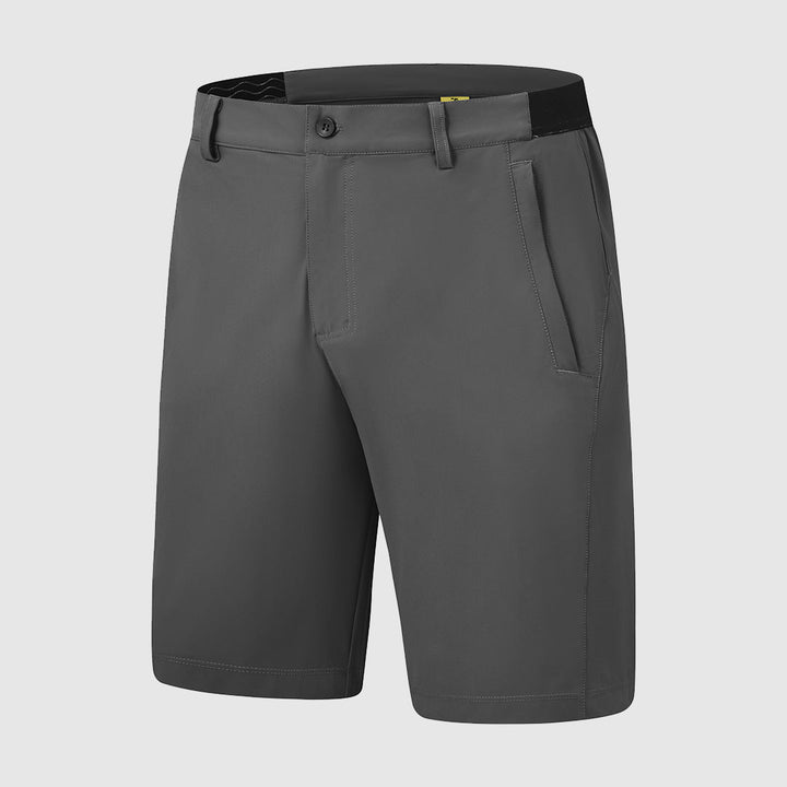 Stretch Golfshorts - Donkergrijs