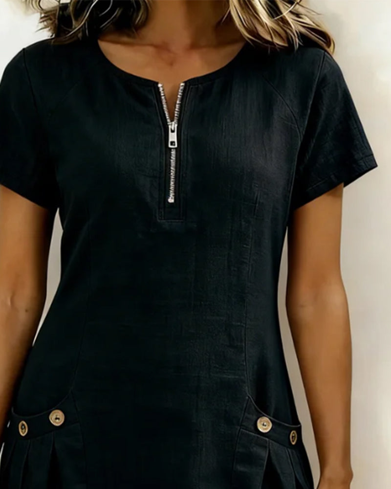 Van Elsen Livia Zip Jurk