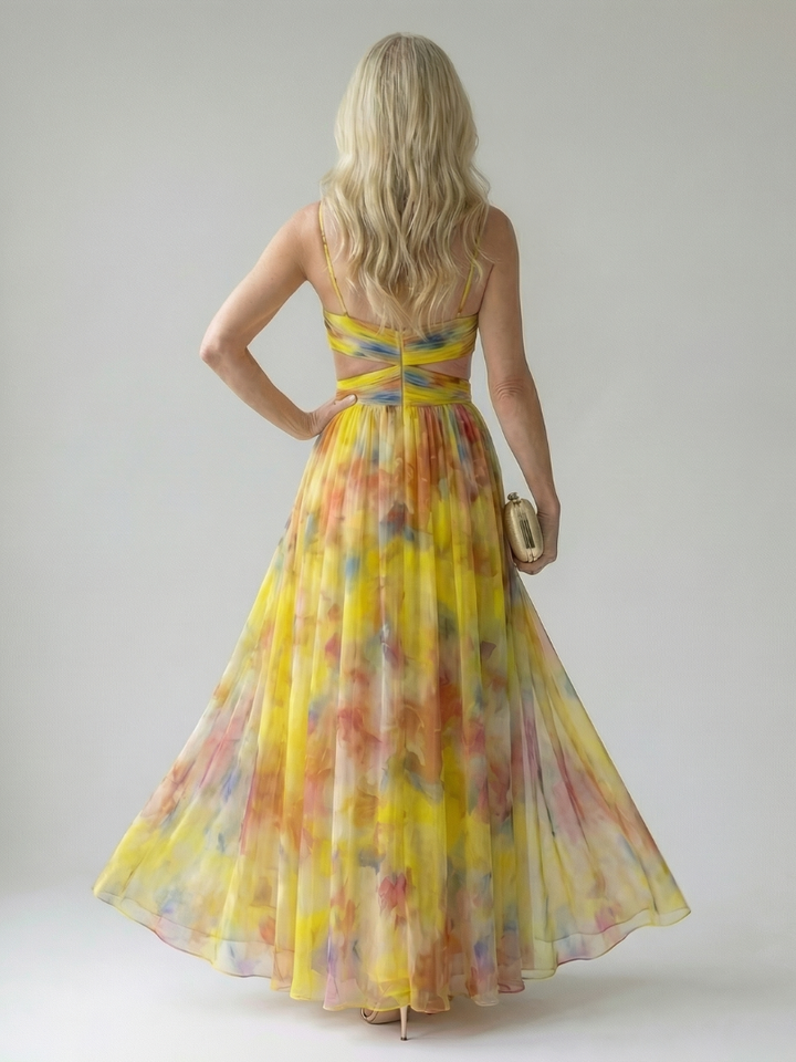 Margriet | Zachte Wikkel Maxi Jurk