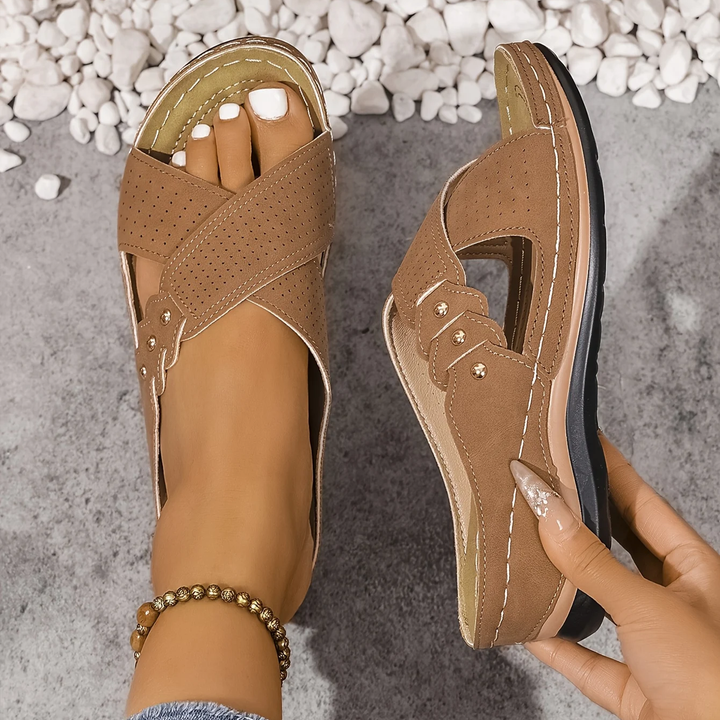 Daniela Dames Sandalen Bruin