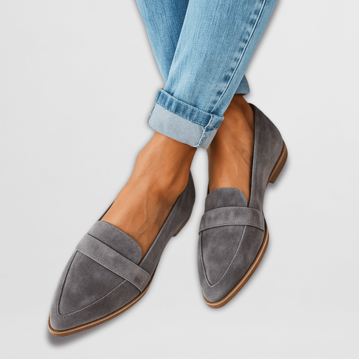Van Elsen™ Helora Luxe Orthopedische Suède Slippers