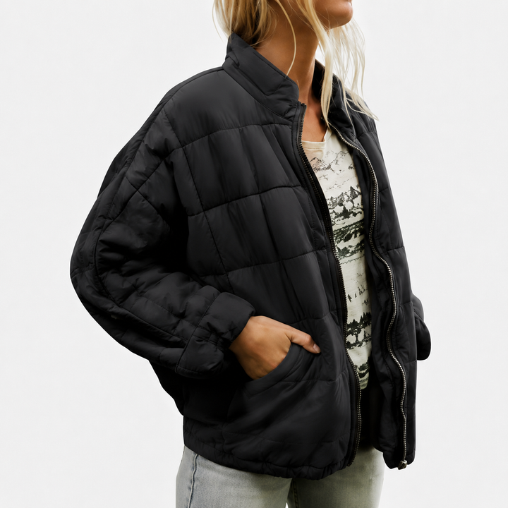 Josephine | Casual Katoenen Jasje met Rits