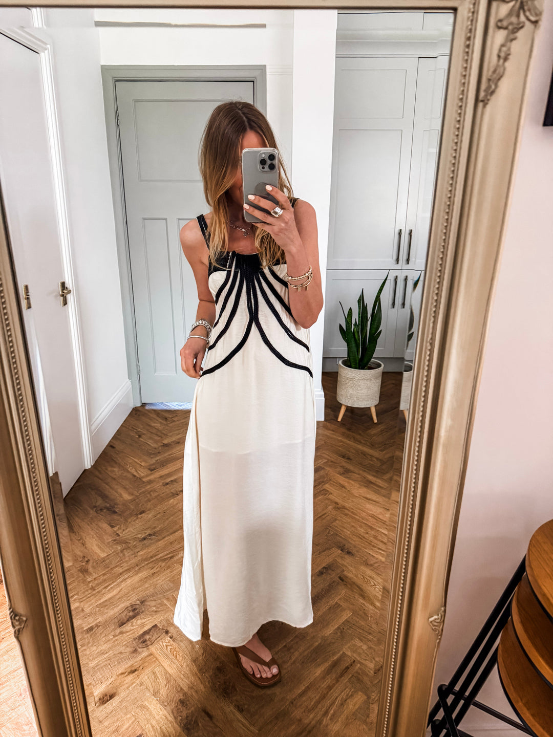 Celeste | Gevlochten Detail Maxi Jurk