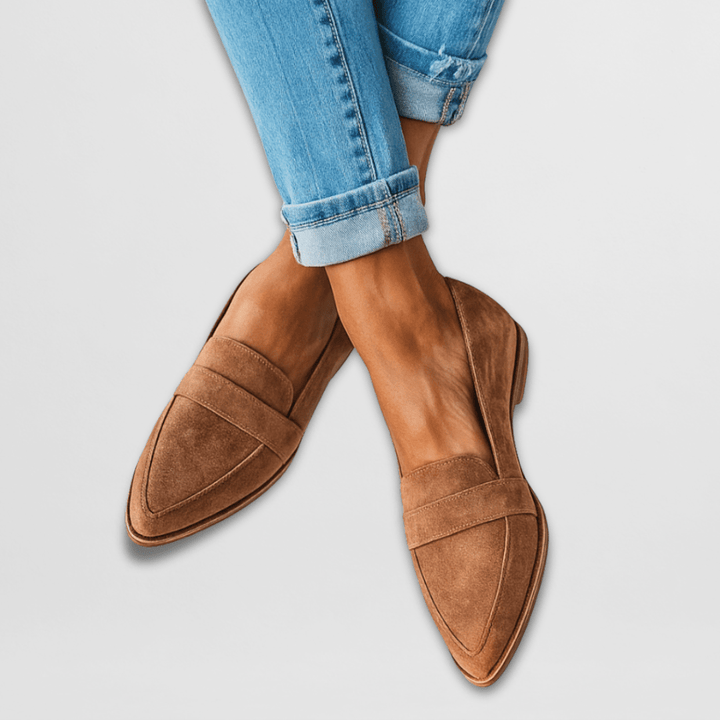 Van Elsen™ Helora Luxe Orthopedische Suède Slippers