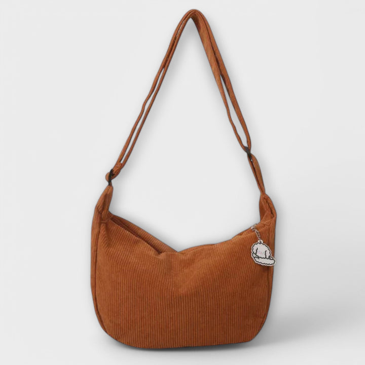 Van Elsen™ Velora Soft Cord Crossbody Tas