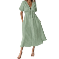 Sofie | V-Hals Maxi Jurk