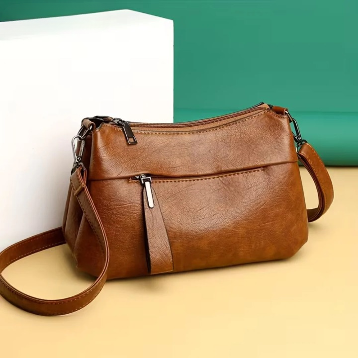 Alana™ Crossbody Tas – Bruin