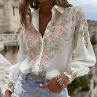 Van Elsen Alina Blouse met Borduurdetails
