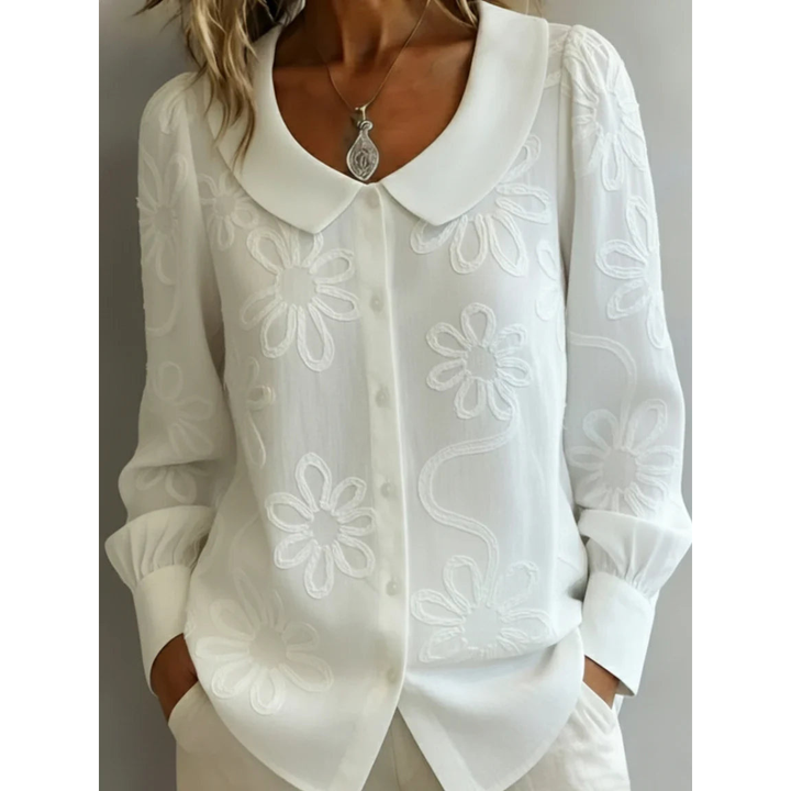 Van Elsen™ Claura Embroidered Elegance Blouse