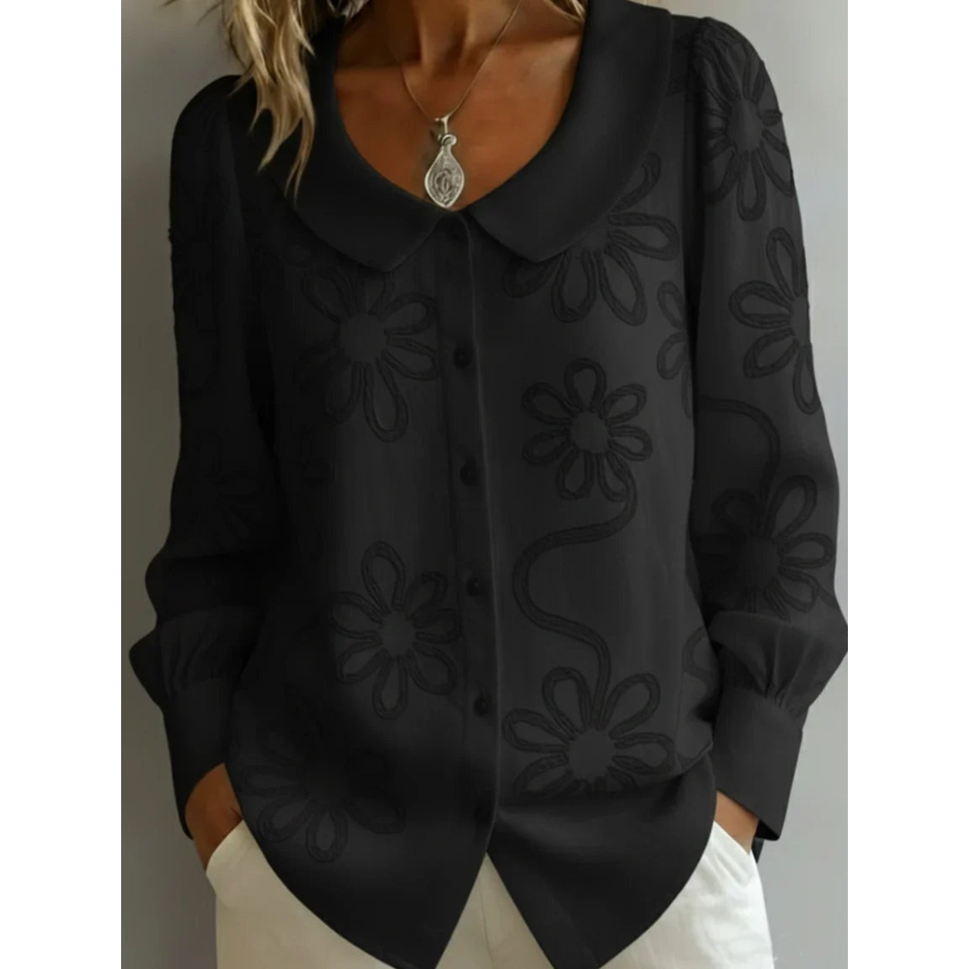 Van Elsen™ Claura Embroidered Elegance Blouse