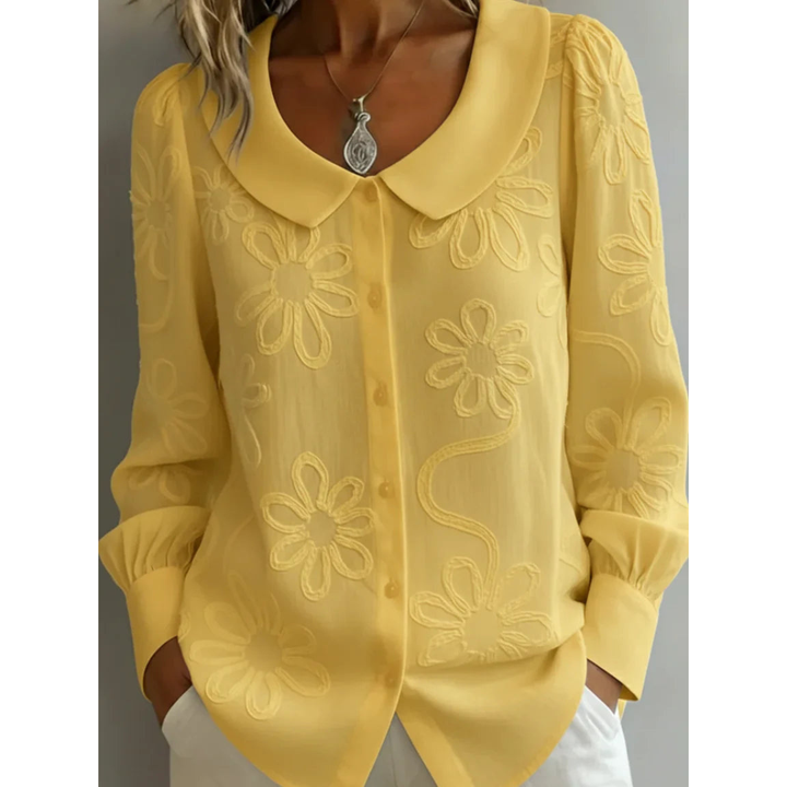 Van Elsen™ Claura Embroidered Elegance Blouse