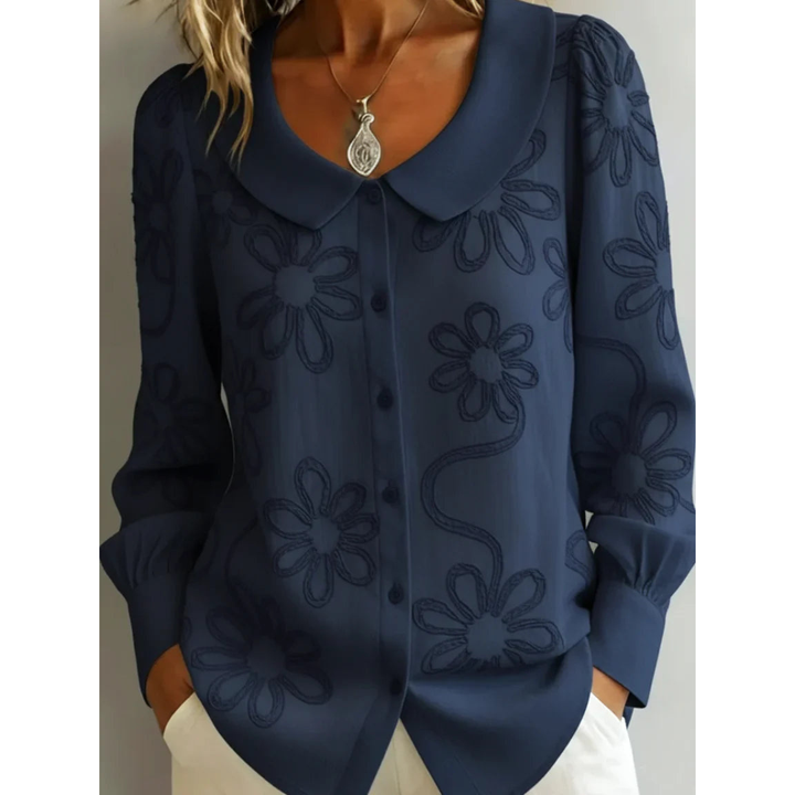 Van Elsen™ Claura Embroidered Elegance Blouse