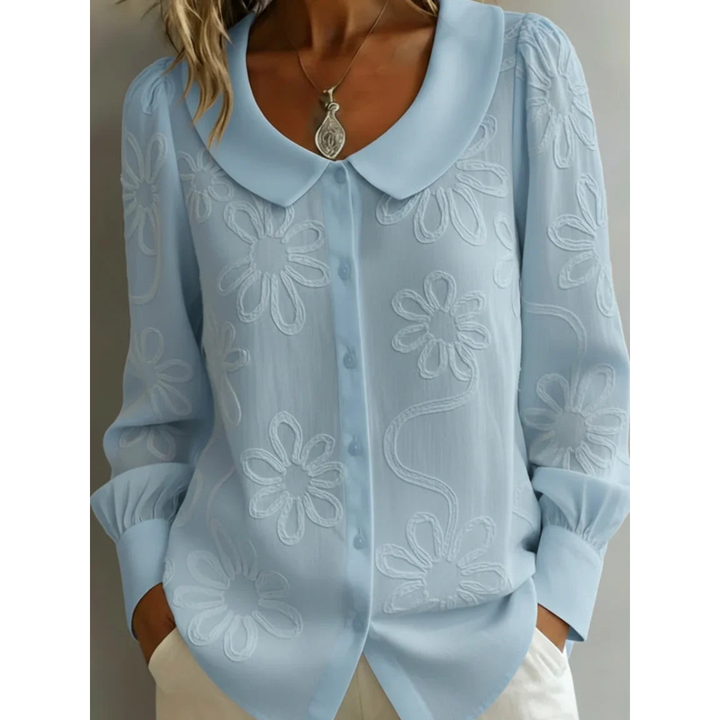 Van Elsen™ Claura Embroidered Elegance Blouse