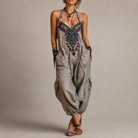 Amelie | Geborduurde Bohemian Jumpsuit