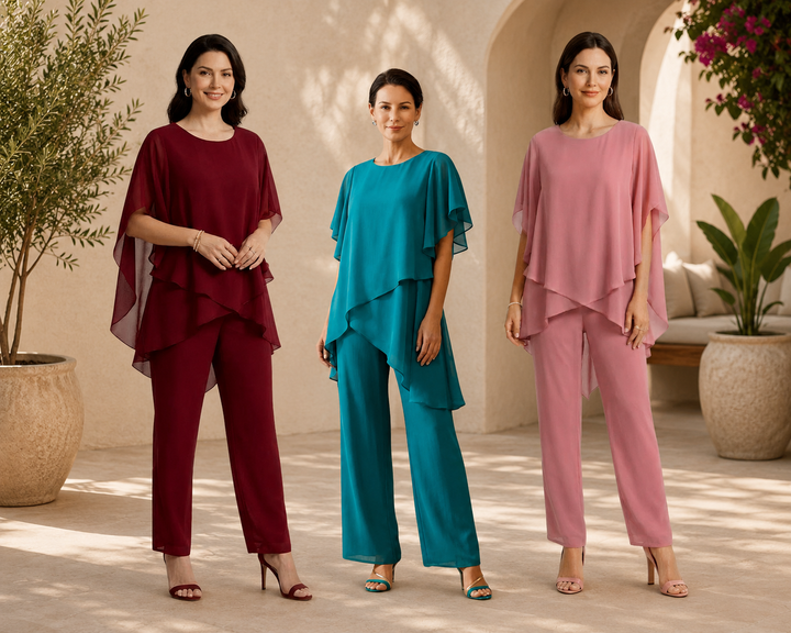 Van Elsen Elvira Chiffon Set