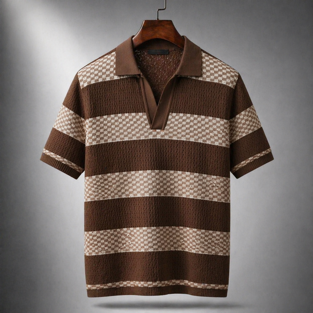 Tim Heren T-shirt Bruin