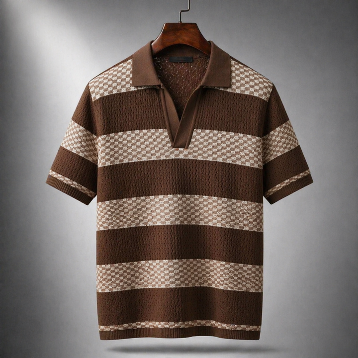 Tim Heren T-shirt Bruin