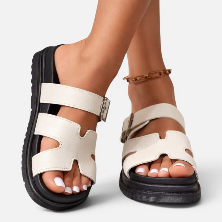 Ingrid™ | Comfortabele Platformsandalen met Brede Pasvorm